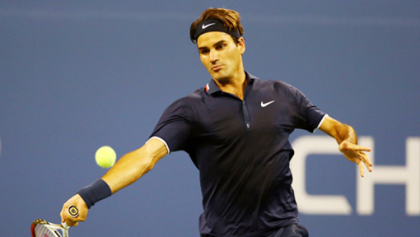 Roger Federer debuta con victoria en el US Open