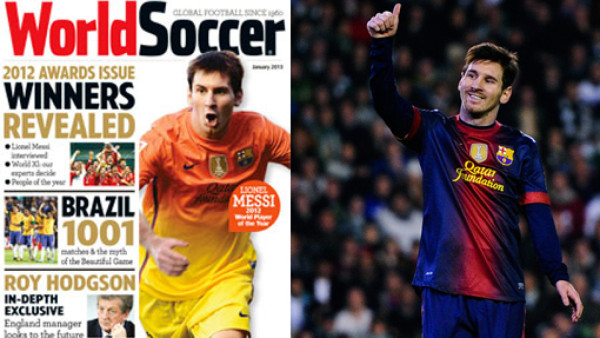 Messi recibe otro premio, previo al Balón de Oro