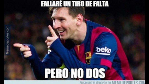 Messi, protagonista de los memes que dejó el Barcelona-Alavés