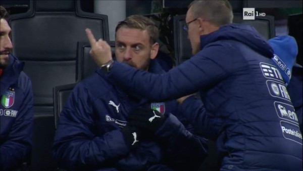 Las desgarradoras imágenes de Italia y Buffon y la negativa de De Rossi para jugar