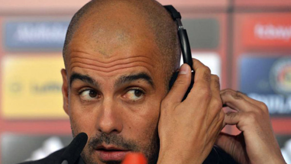 Pep Guardiola habla alemán en su presentación como técnico del Bayern