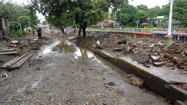 Desoladoras imágenes las que dejó el paso del Huracán Eta por el Caribe Norte de Nicaragua
