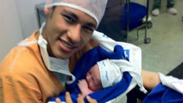 Neymar ya es papá a sus 19 años