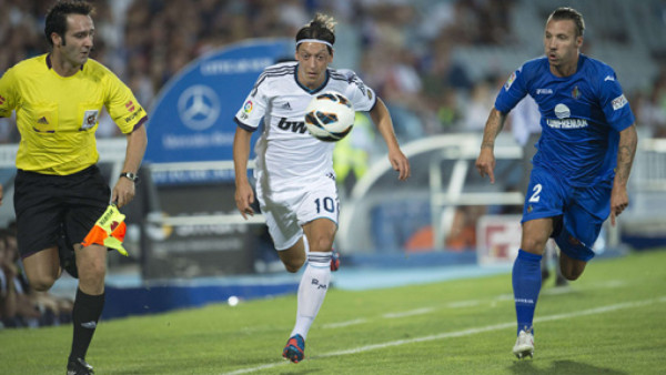 El gran fallo de Özil frente a la portería del Getafe