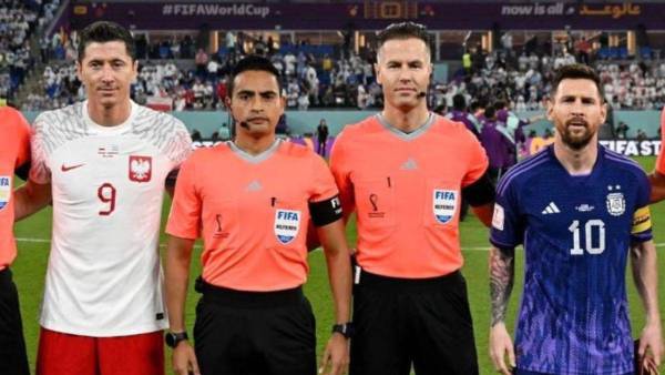 Said Martínez estuvo presente en el encuentro de entre Argentina y Polonia por la tercera fecha del grupo C.