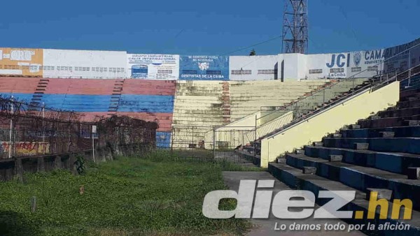 EN FOTOS: Así de descuidado se encuentra el estadio Ceibeño