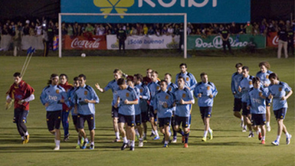 España ya entrenó en Costa Rica