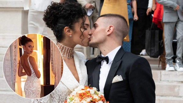 La lujosa boda del futbolista italiano Marco Verratti y la modelo Jessica Aidi: los invitados y ¿el verdarero PSG?&nbsp;&nbsp;&nbsp;