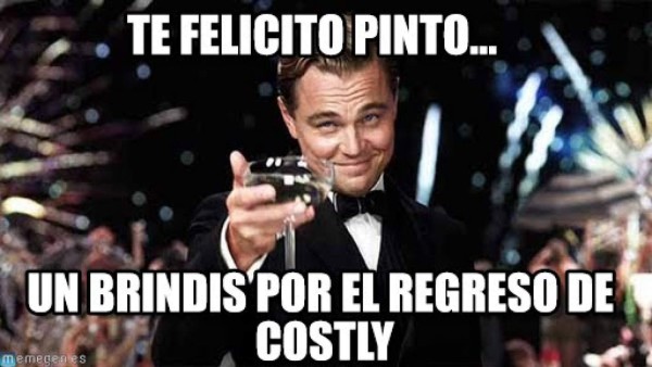 Carlo Costly es protagonista de los memes del día tras ser llamado a Selección de Honduras