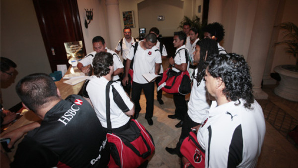 Alajuela arribó a Honduras decidido a vencer al Motagua