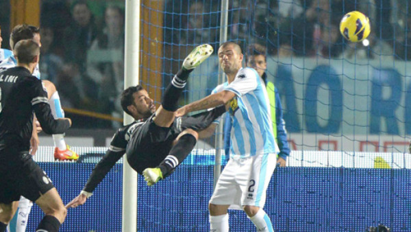 Juventus se da un festín de goles con el Pescara