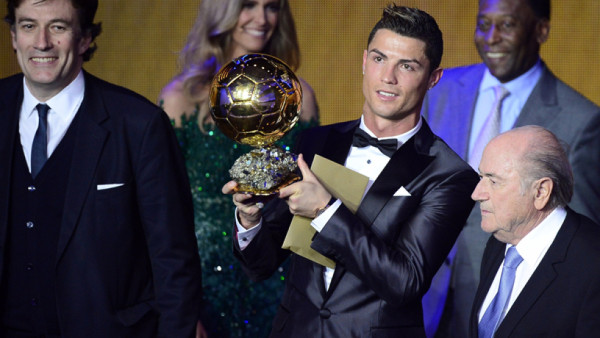 Cristiano Ronaldo gana Balón de Oro 2013
