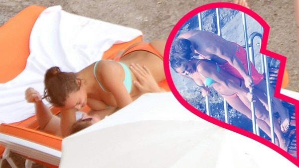 Entre rumores de embarazo, playas y besos, así es la vida de Irina Shayk lejos de Cristiano