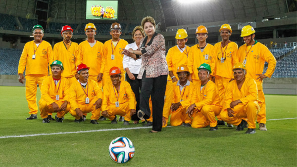 Rousseff inaugura el séptimo estadio para el Mundial de Brasil 2014