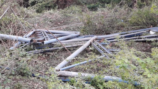 Colapsa gradería previo a juego de semifinal en Segunda División de El Salvador