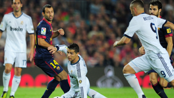 Barça y Madrid se repartieron puntos