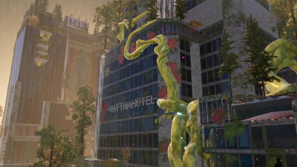 Los paisajes de esta nueva Tierra pueden llegar a impresionar, aunque no son del todo explorables, pese a su premisa.