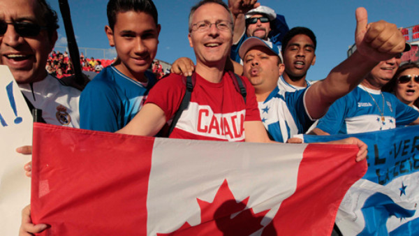 Solo habrá seis aficionados canadienses en el estadio Olímpico