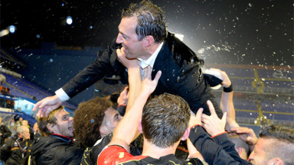 VIDEO: Así celebró Bélgica su clasificación a Brasil 2014