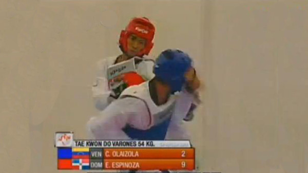 VIDEO: Impresionante patada en pelea de los Juegos Bolivarianos 2013