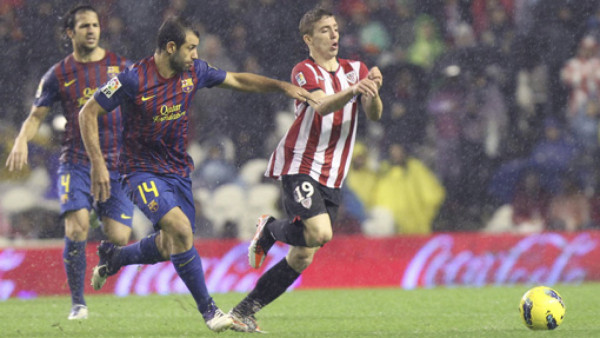 Messi terminó rescatando al Barcelona