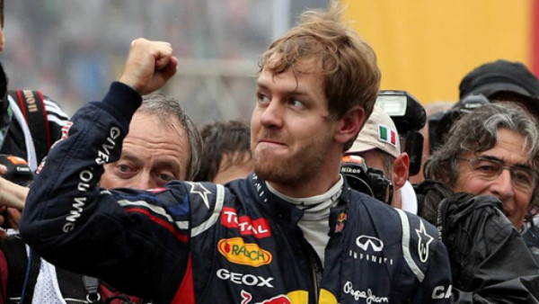 Vettel, tricampeón de la Fórmula Uno