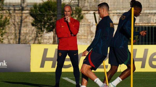 Cristiano Ronaldo ve una vibra positiva con Roberto Martínez en Portugal.