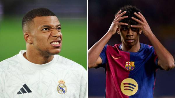 Kylian Mbappé y Lamine Yamal serán las figuras a seguir en el Clásico entre Barcelona y Real Madrid.