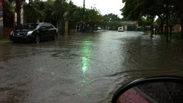 Lluvias provocan caos en Honduras