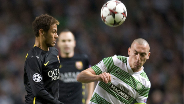 Celtic cayó ante Barcelona en Glasgow