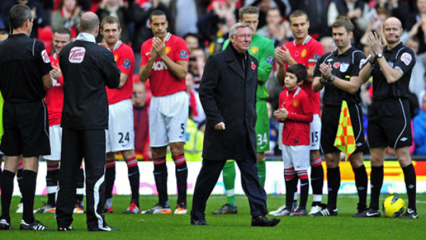 Ferguson cumple 25 años frente al Manchester United