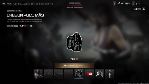 Michonne, de The Walking Dead, ya disponible en Call of Duty: Modern Warfare 3 y Warzone