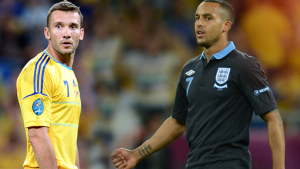 Shevchenko y Walcott, dudas para el Inglaterra-Ucrania