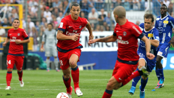 Ibrahimovic se come al Bastia con doblete