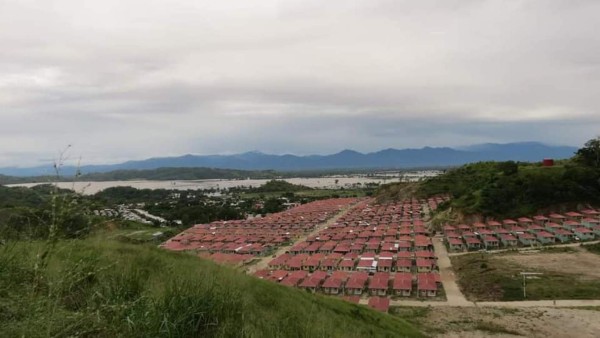 Fotos: Lluvias torrenciales del ciclón Eta resucitaron lagunas desaparecidas en San Pedro Sula