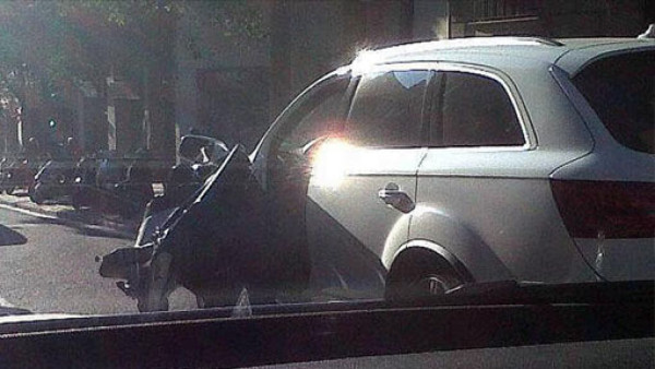 Piqué sufre accidente de tránsito