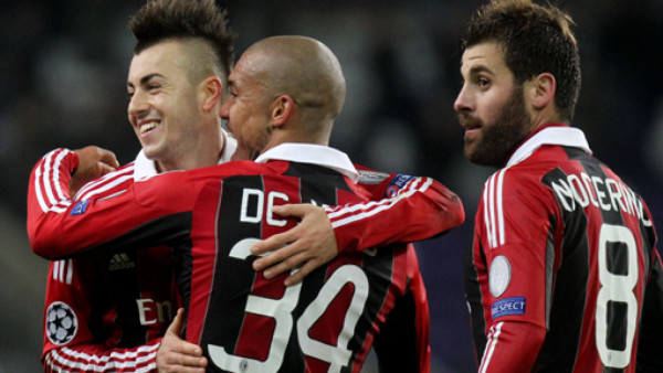 Milán clasificó a octavos derrotando al Anderlecht