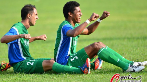 Carlo Costly marcó su sexto gol en China