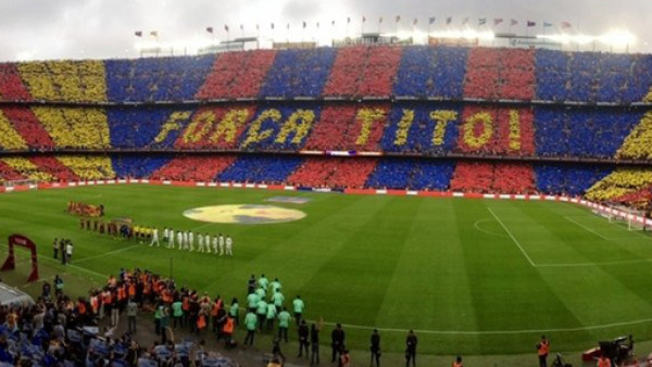 'Força Tito”, el homenaje del Camp Nou a Tito Vilanova