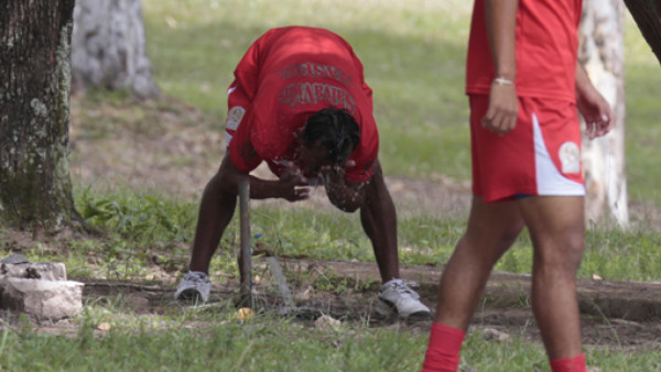 El entrenamiento más duro en el Olimpia