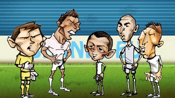 DIEZ Cómics:Ferrari ofrece sus jugadores al Real Madrid