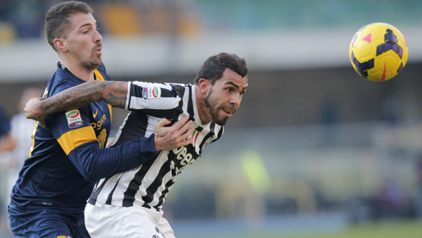 Hellas Verona amargó al líder Juventus sacándole un empate