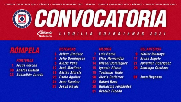 El calvario que vive jugador de Cruz Azul antes de la final contra Santos: 'estamos con ustedes'&nbsp;&nbsp;