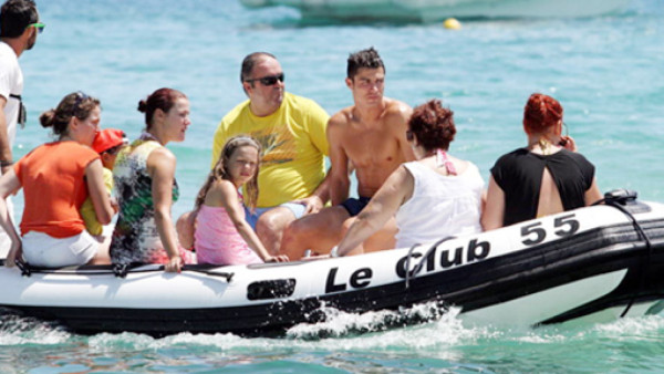 Cristiano e Irina la pasan de maravilla en sus vacaciones