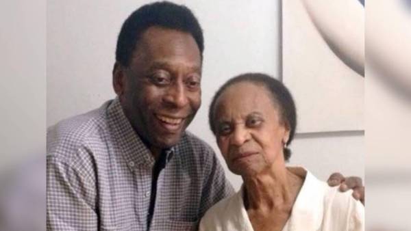 Así es Celeste Arantes, la madre de Pelé que recién cumplió 100 años de edad.
