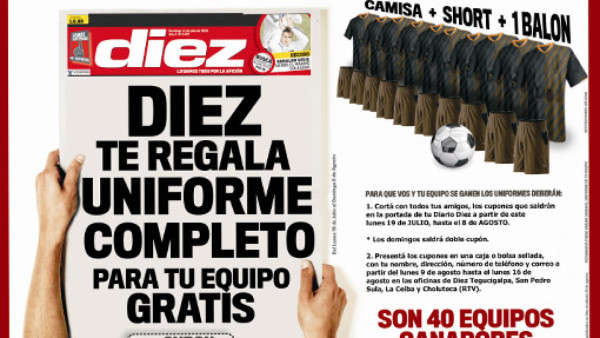 Estrena uniforme con DIEZ y Sula