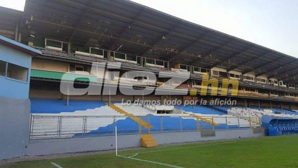 Así están puliendo el estadio Morazán para el partido contra Costa Rica