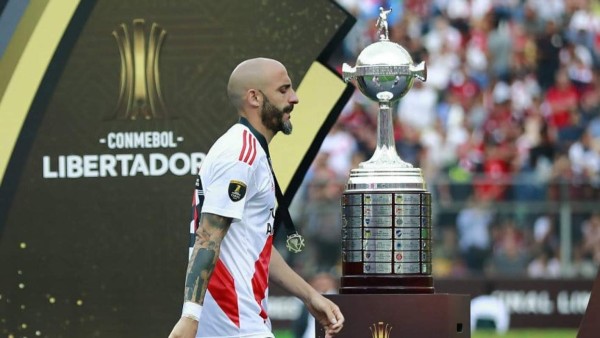 Marcelo Gallardo rompe a llorar tras perder la final de la Copa Libertadores ante Flamengo