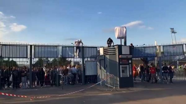 ¡Disturbios en París! Venta de boletería falsa retrasa final de la Champions y aficionados del Liverpool burlan la seguridad