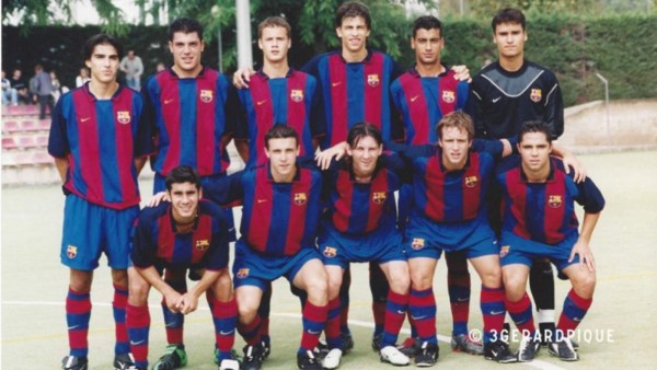 La vida en imágenes de Gerard Piqué, ídolo del Barcelona